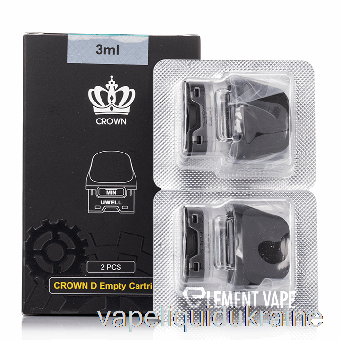 Vape Ukraine Uwell Crown D Replacement Pods 0.3ohm Crown D Pods